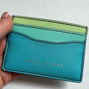 NWOT Marc Jacobs Tropical Card Holder